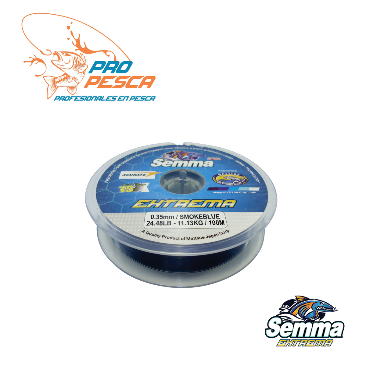 Sedal Para Pesca Nailon De Pescar 20 Libras X 90 M