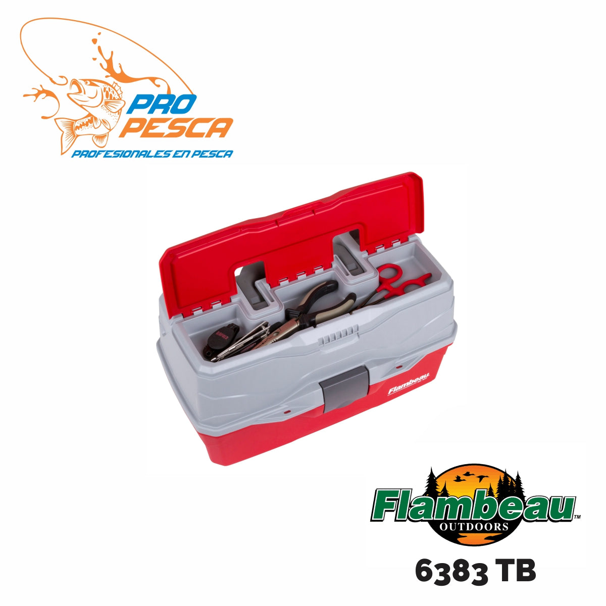 Flambeau 3 Tray Tackle Box 6383TB