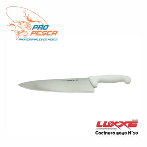 Cuchillo LUXXE Cocinero QZ9040A - 10" (25cm) - Blanco