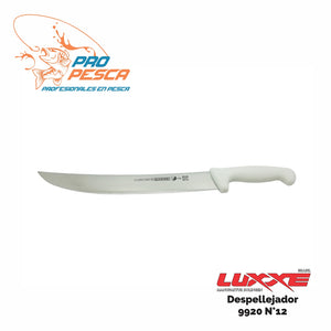Cuchillo LUXXE Curvo carnicero QZ9020A - 12" (30cm) - Blanco