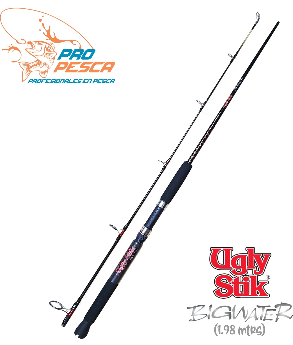 Ugly Stik® BIGWATER SPINNING ROD 1.98mtrs / 2.10mtrs / 2.40mtrs – Pro Pesca