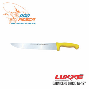 Cuchillo LUXXE Carnicero QZ0301A - 12" (30cm) - AM/AZ/BL/RO/VE