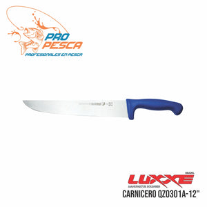 Cuchillo LUXXE Carnicero QZ0301A - 12" (30cm) - AM/AZ/BL/RO/VE