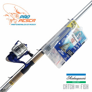 SHAKESPEARE® Catch More Fish®  Surf Pier Spinning Combo 2.13mt