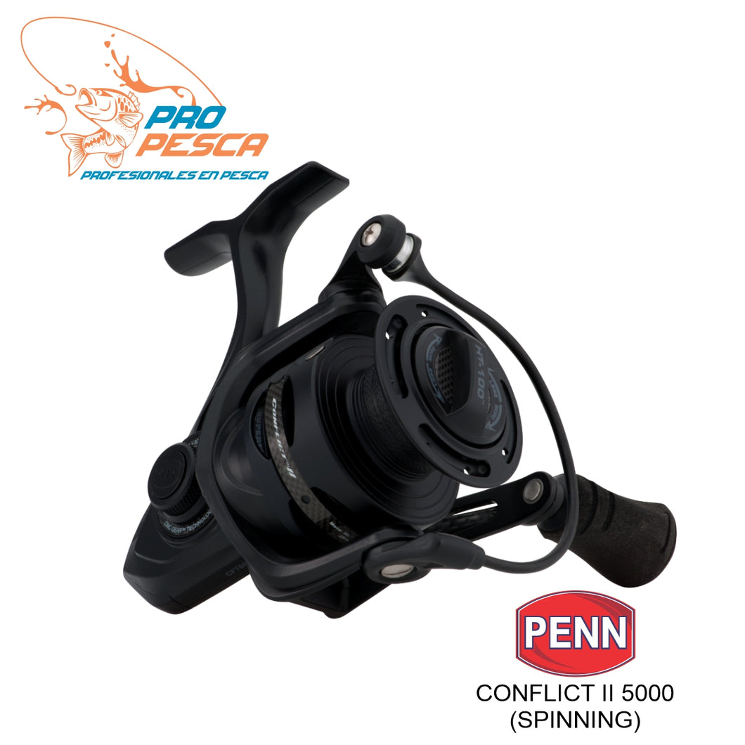 CARRETE CONFLICT® II SPINNING 5000-8BB – Pro Pesca