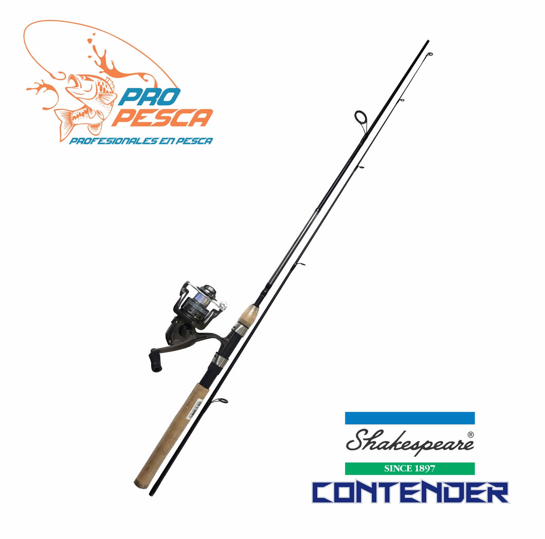 SHAKESPEARE® CONTENDER™ Spinning Combo 2.13mt – Pro Pesca