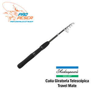 Caña giratoria telescópica Shakespeare Travel Mate 1.98 mtrs