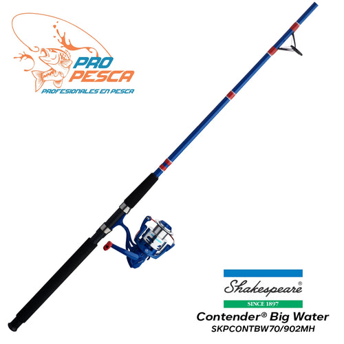 Shakespeare Contender® Big Water Spinning Combo 2.70mtrs