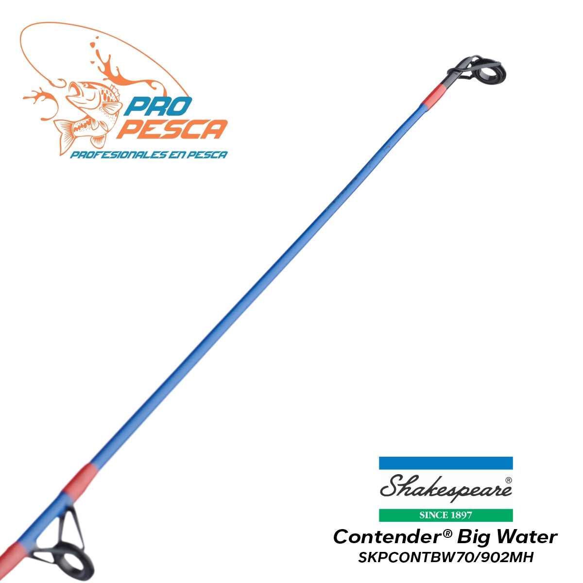 Shakespeare Contender® Big Water Spinning Combo 2.70mtrs – Pro Pesca