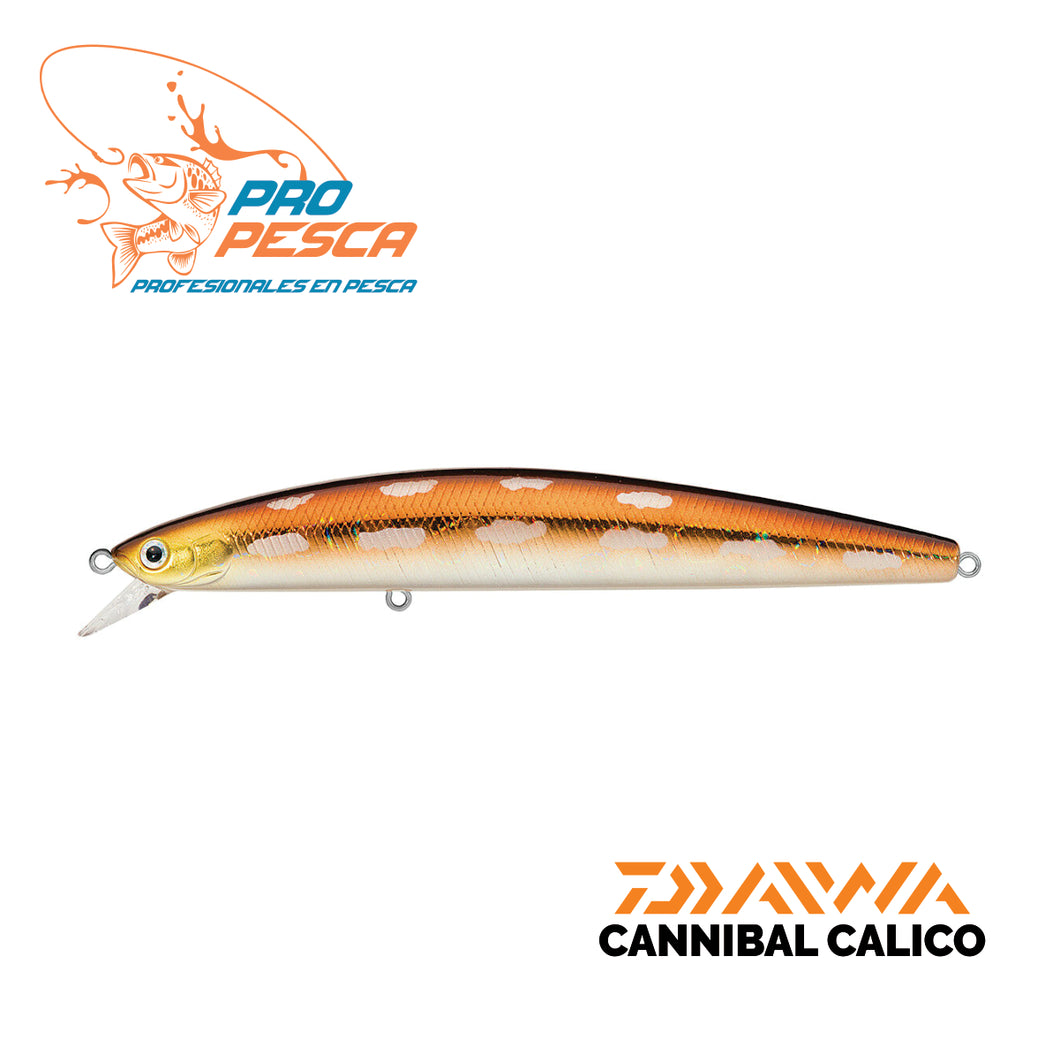 Señuelo Daiwa Cannibal Calico - 15.2cm Floating
