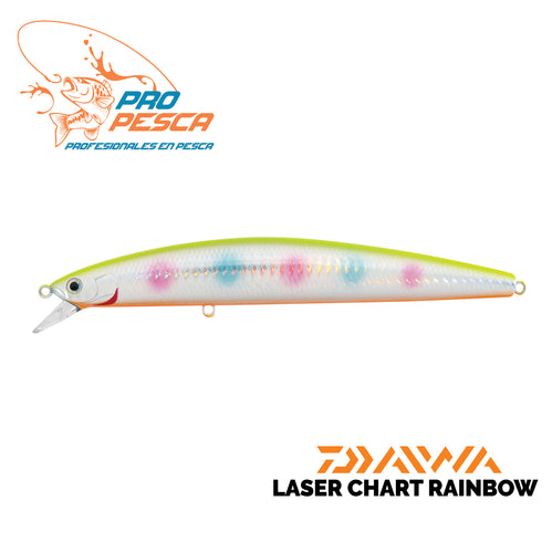 Señuelo Daiwa Laser Chart Rainbow - 15.2cm Floating