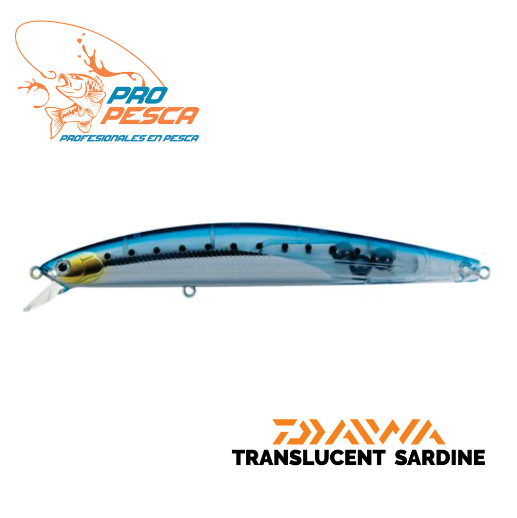 Señuelo Daiwa Translucent Sardine - 15.2cm Floating/Sinking