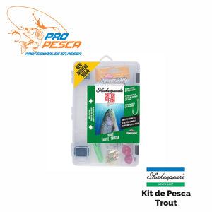 Kit de pesca Shakespeare Catch More Fish TROUT