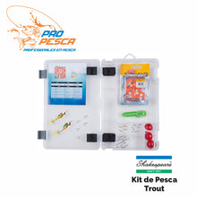 Cargar imagen en el visor de la galería, Kit de pesca Shakespeare Catch More Fish TROUT