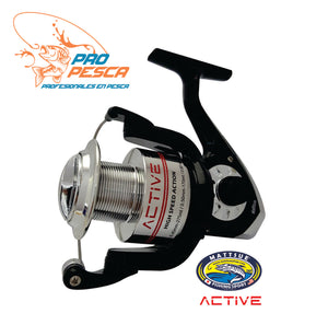 Carrete Mattsue Active 6000 - 3BB Plateado