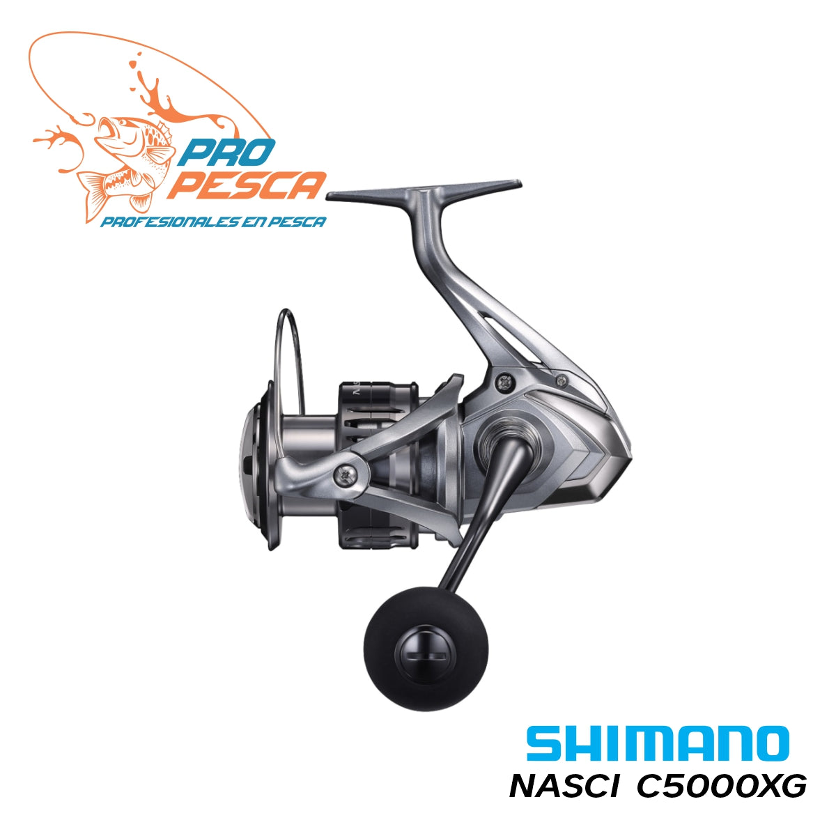 Carrete SHIMANO Nasci C5000XG (NAS5000XG) – Pro Pesca
