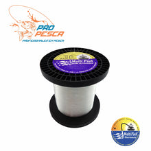 Cargar imagen en el visor de la galería, Rollo Nylon MultyFish 0.35mm - 0.70mm x 1000mtrs BLANCO