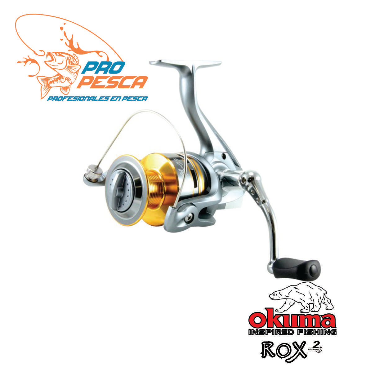 Carrete Okuma ROX 3000 2BB – Pro Pesca