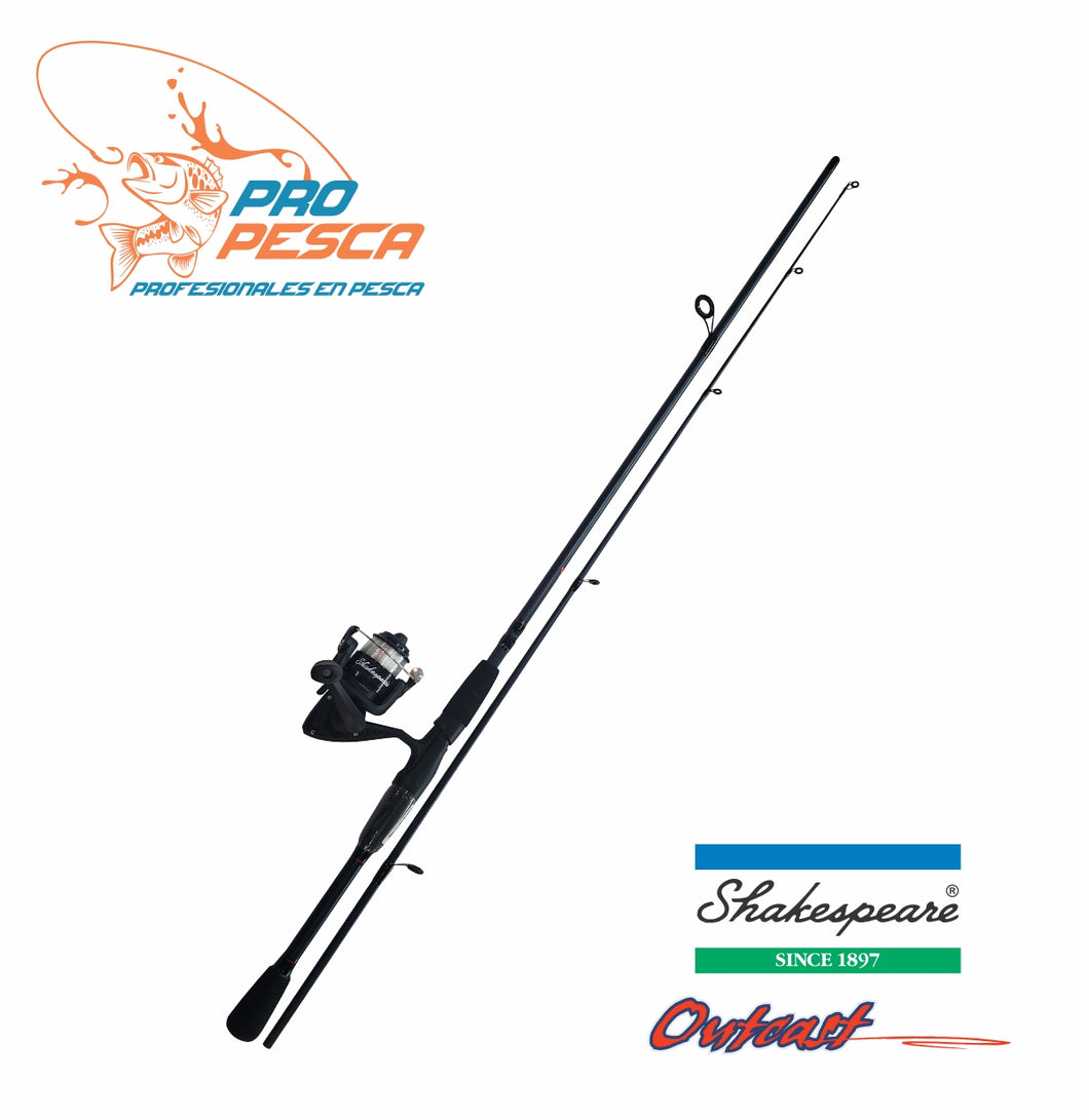 SHAKESPEARE® Outcast® Spinning Combo 1.80mt/2.00mt/2.10mt