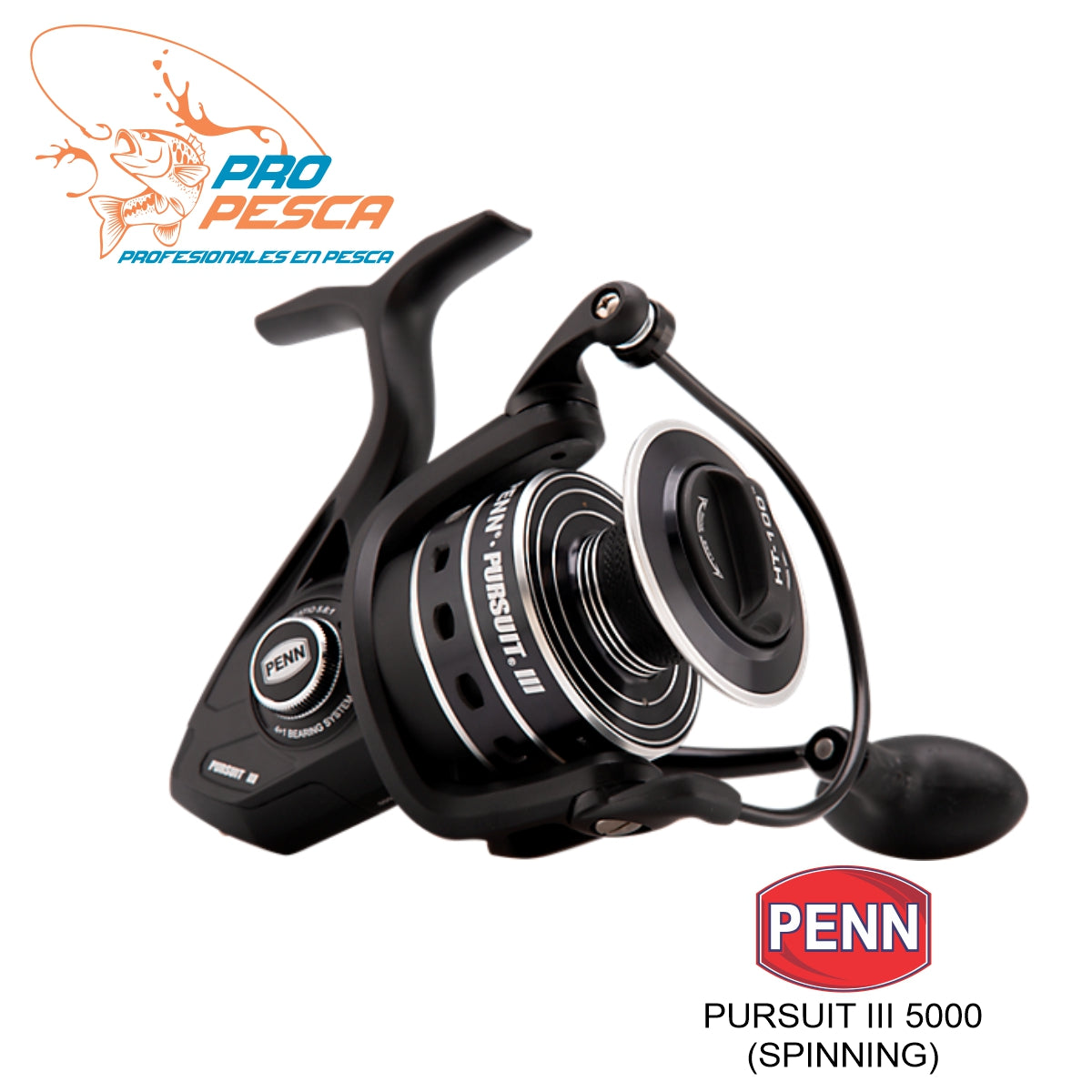 CARRETE PURSUIT® III SPINNING 5000 - 5BB – Pro Pesca