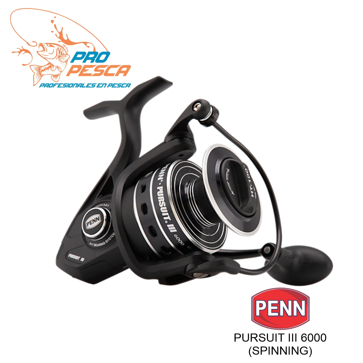 CARRETE PURSUIT® III SPINNING 6000 - 5BB – Pro Pesca
