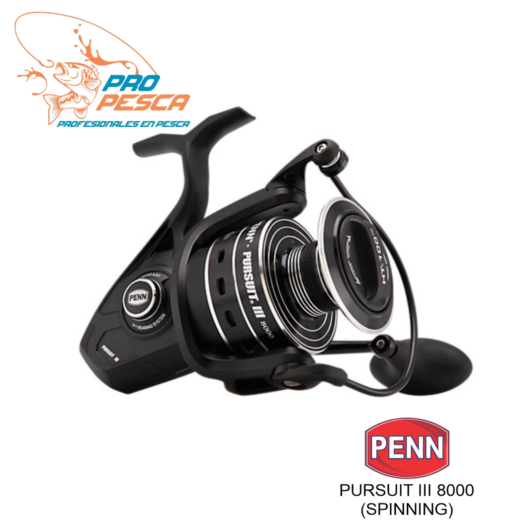 CARRETE PURSUIT® III SPINNING 8000 - 5BB – Pro Pesca