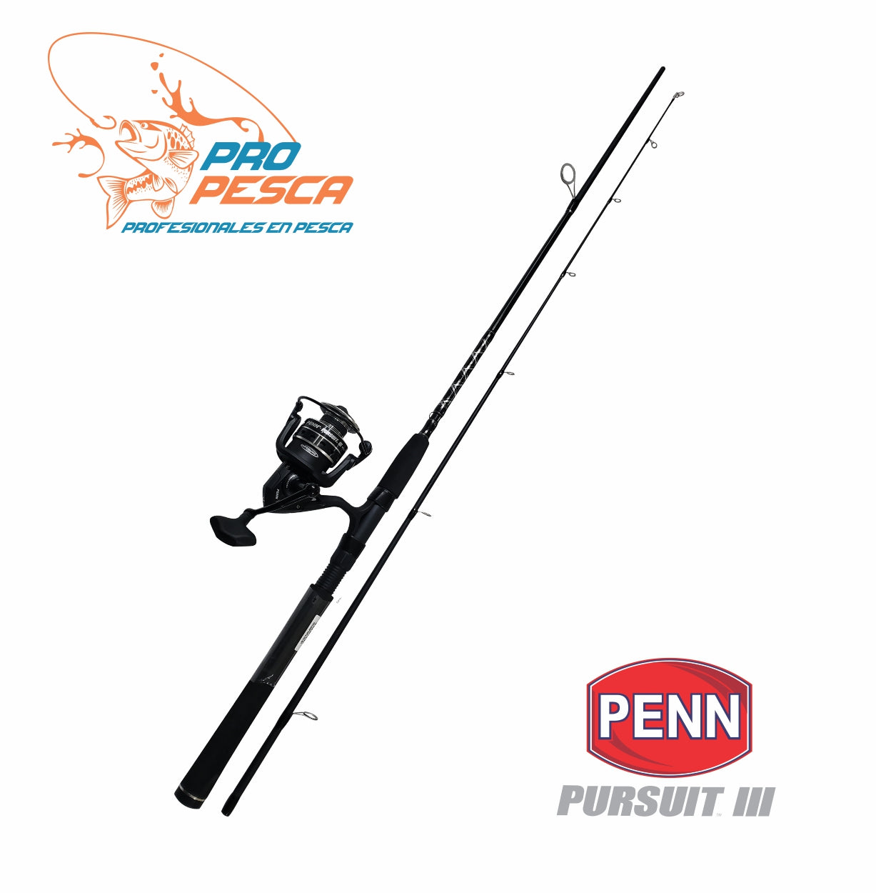 PENN® PURSUIT III™ SURF SPINNING Combo 2.10mt/2.40mt/3.00mt