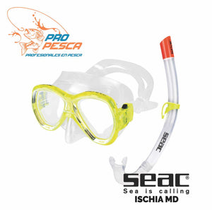 Set de Snorkeling Ischia Medium (7 - 13 años) - AM/AZ