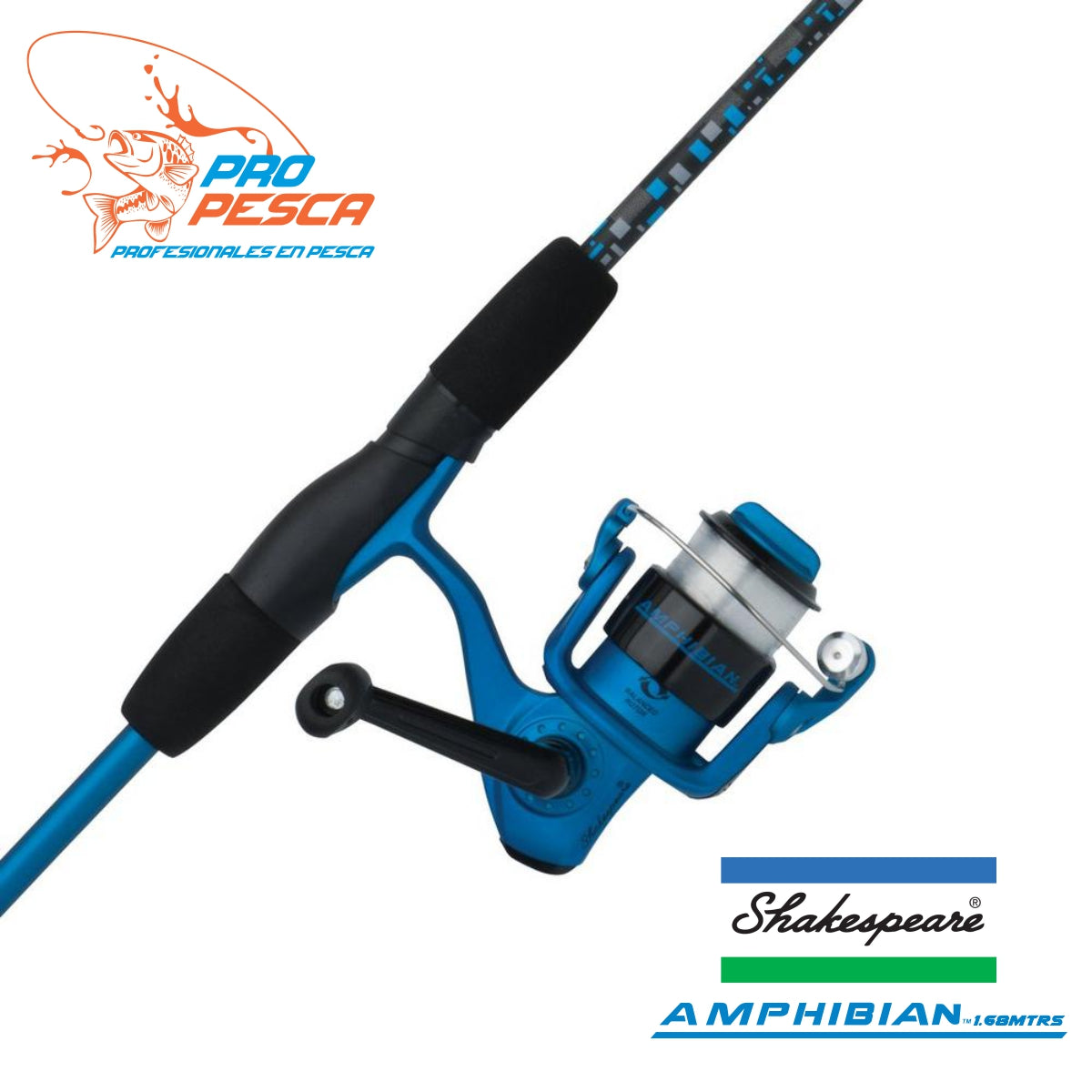 SHAKESPEARE® Catch More Fish® Spinning Combo 1.98mt