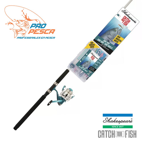 SHAKESPEARE® Catch More Fish® Spinning Combo 2.10mt